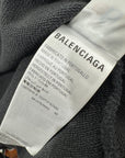 Balenciaga Ebay Black Zip-Up Hoodie
