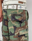 Joshua Jamal Green Camo NBHD Shorts