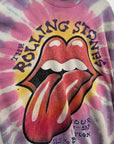 RARE Vintage 1997 The Rolling Stones Bridges to Babylon Tie Dye T shirt