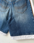 Jean Paul Gaultier Trompe-l’œil Denim Shorts