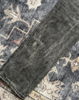 Ralph Lauren Denim & Supply Distressed Straight Leg Grey Denim