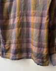 70s Charlie Brown Multicolor Flannel (Made In USA)