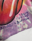 RARE Vintage 1997 The Rolling Stones Bridges to Babylon Tie Dye T shirt