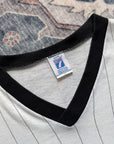 Vintage 1990s White Sox Pinstripe V-neck