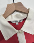 JW Anderson Striped Polo Short Sleeved Dress