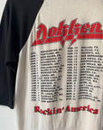 1986 Dokken Rockin American Concert Basebell Tee