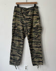 1990s Tiger Camo Military Cargo Pants