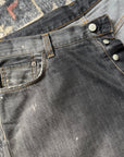 Acne Studios 2023M Black Trafalgar Denim