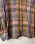 70s Charlie Brown Multicolor Flannel (Made In USA)
