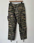 1990s Tiger Camo Military Cargo Pants