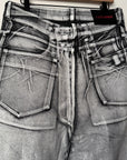 LUU DAN Radiation Dumpster Denim Jeans