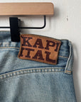 Kapital Bone Denim Shorts