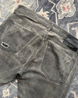 Ralph Lauren Denim & Supply Distressed Straight Leg Grey Denim