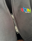 Balenciaga Ebay Black Zip-Up Hoodie