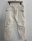 White Balmain Biker Denim