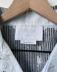 Prada Stencil Stripe Poplin Bowling Shirt