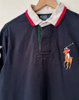 Vintage Ralph Lauren Polo Big Pony Navy Rugby