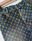 Louis Vuitton Rainbow Monogram Denim Shorts