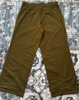 Balenciaga Green Wide Leg Trousers Winter 17