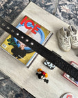Vintage Ed Hardy Studded Canvas Belt
