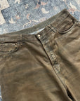 Acne Studios 2023 Super Baggy Waxed Jeans