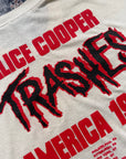 Vintage 1990 Alice Cooper Trashes America Tour Tee
