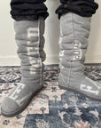 Telfar x Ugg Fleece Tall Boots