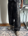 Mihara Yasuhiro Synthetic Leather Pants