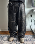 Mihara Yasuhiro Synthetic Leather Pants
