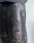 Mihara Yasuhiro Synthetic Leather Pants