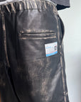 Mihara Yasuhiro Synthetic Leather Pants