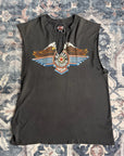 Vintage 1990s F&S Harley Cut-off Sleeve