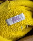 ERL Yellow Checker Swirl Hoodie
