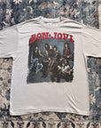 Vintage 1989 Bon Jovi Kiss Em Where It Stinks NJ Tour Tee