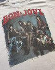 Vintage 1989 Bon Jovi Kiss Em Where It Stinks NJ Tour Tee