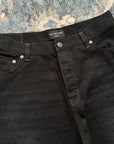 Balenciaga Black Baggy Denim