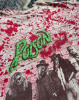 Vintage 1990 Poison Flesh & Blood Tee