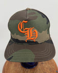 Chrome Hearts 'CH' Camo Baseball Hat