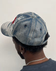 Mowalola Mind Game Denim Cap