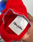 Life's A Blur Red Starburst Beanie