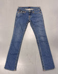 Y2K True Religion Womens Billy Cut Mid Rise Jeans