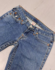 Y2K True Religion Womens Billy Cut Mid Rise Jeans