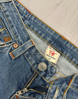Y2K True Religion Womens Billy Cut Mid Rise Jeans