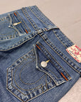 Y2K True Religion Womens Billy Cut Mid Rise Jeans