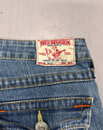 Y2K True Religion Womens Billy Cut Mid Rise Jeans