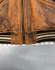 Vintage 1990s Avirex Leather Flight Jacket