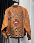 Vintage 1990s Avirex Leather Flight Jacket