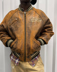 Vintage 1990s Avirex Leather Flight Jacket