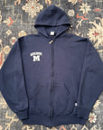 Vintage 1990s Middlebury Navy Zip-up