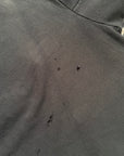 Vintage1990s Black Paint Splatter Zip-up